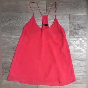 Rosette by BE COOL spaghetti strap racerback flowy tank top camisole size medium